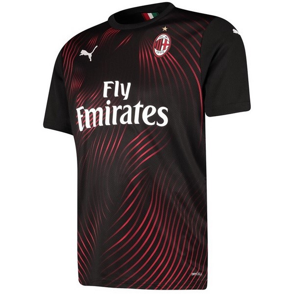 Tailandia Camiseta AC Milan 3ª 2019-2020 Negro